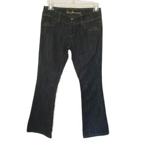 Guess dark rinse boot cut jeans (30”)